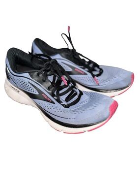 Brooks Trace 2 Running Shoes Women’s 9.5 Purple Black Pink Athletic Sneakers
